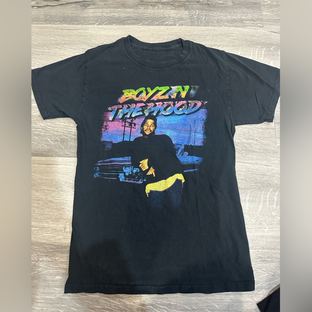 Black Graphic Tee - Boyz N The Hood